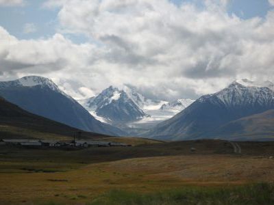 Застава в горах.