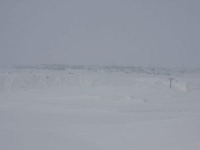 Во мгле конечная цель - бывший прииск Полярный